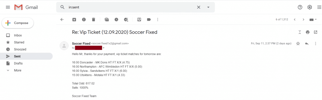 Fixed Games UK Soccer