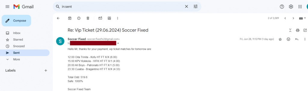 Football1x2 Fixed Matches