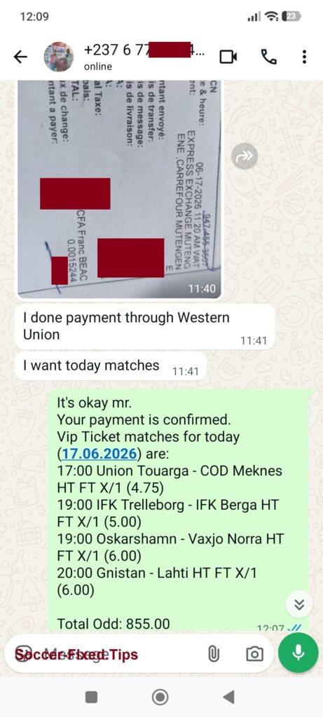 soccer fixed matches today