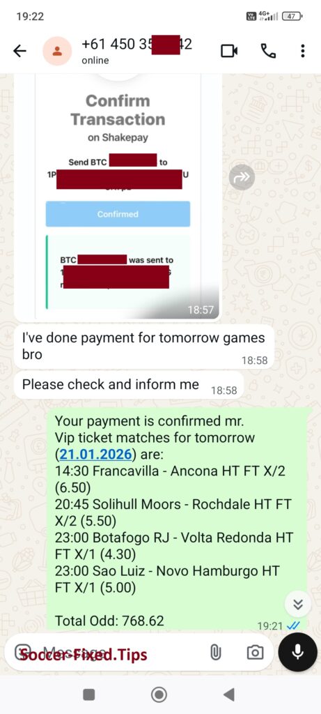 Genuine fixed matches, Manipulated fixed matches, Fixed Match