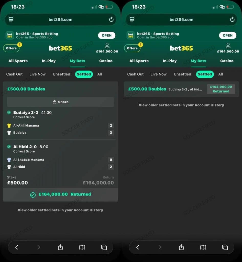 HT/FT Fixed Matches, Free Fixed Matches, Correct Score Fixed Matches