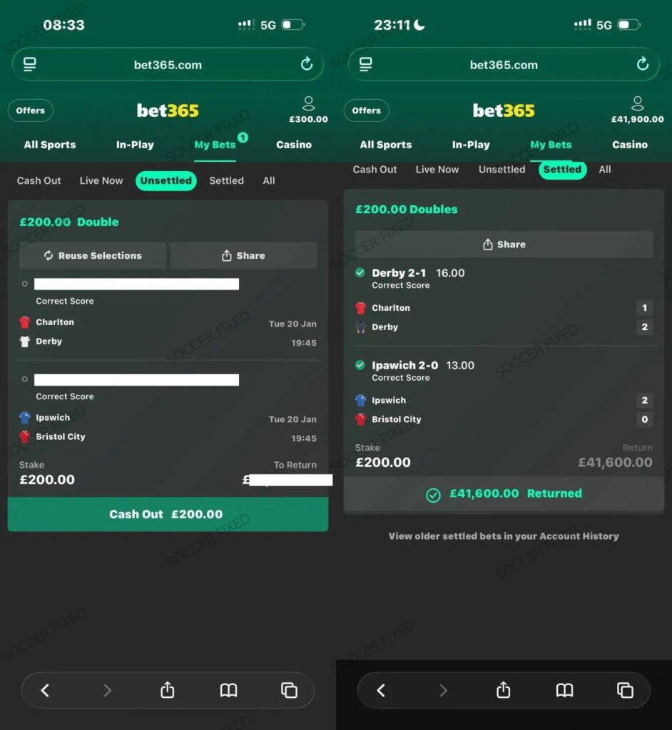 Accurate Fixed Matches Football Tips, Correct Score Fixed Matches, Halftime Fulltime Fixed Matches