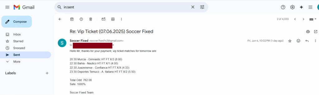 Daily Tips 1×2, buy fixed odds, sure 100% tips, buy fixed matches