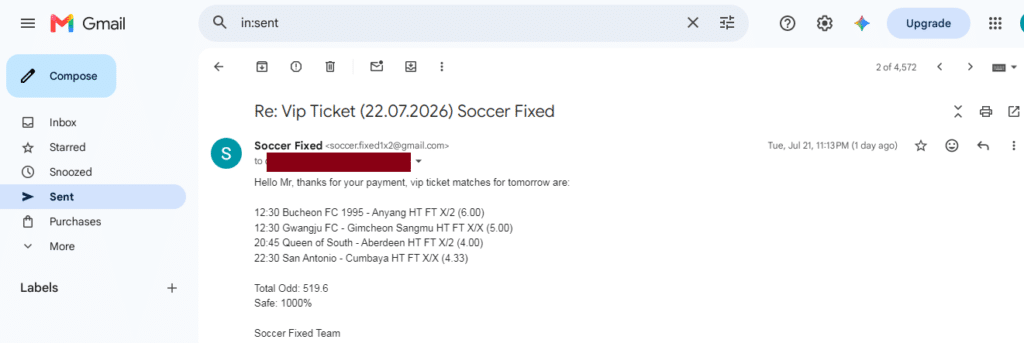 best fixed matches high odds