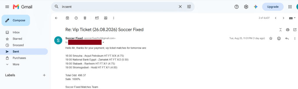 fixed matches expert predictions
