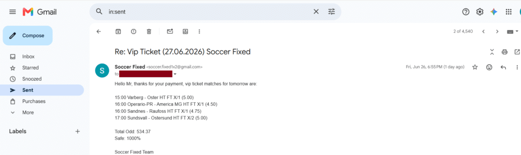 vip ticket fixed games