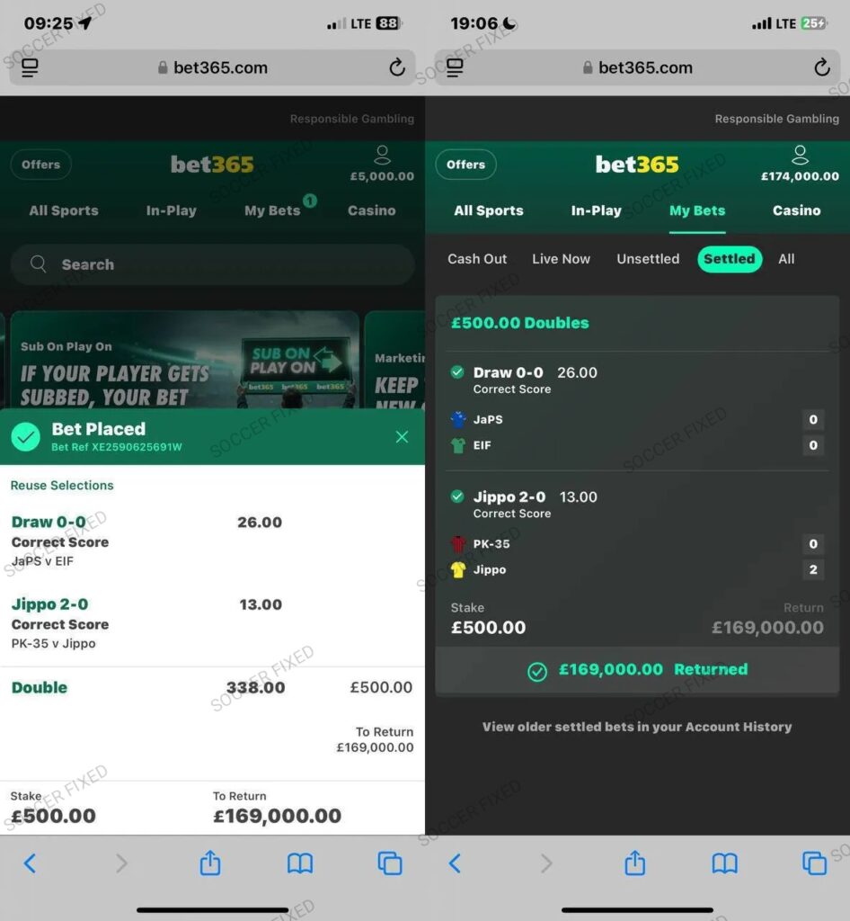 Daily Correct Score Betting Big Odds, VIP Fixed Matches Tips, Double Fixed Matches HT/FT